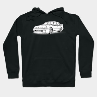 Holden VL Wireframe Hoodie